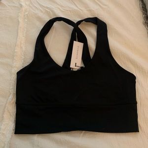 Brand new - crossed back crop top